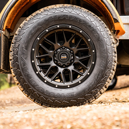 POD Trailer alloy wheel upgrade